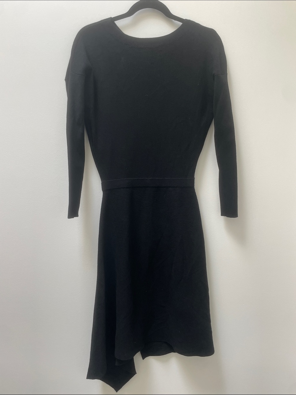 All Saints Suke Rib Knit Sweater Dress Black Size Small - Picture 5 of 8